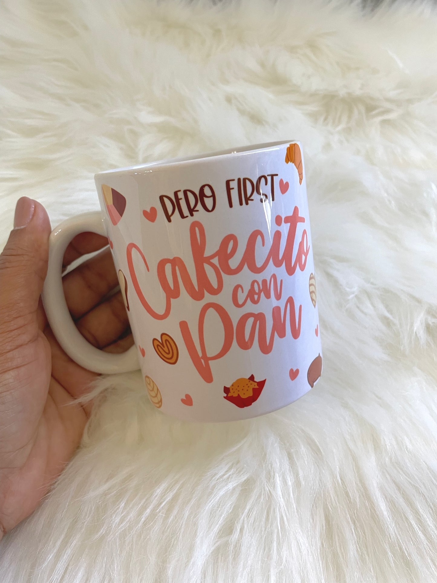 Cafecito & Pan Dulce! Mug – Crafty Creations By Cynthias